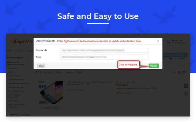Bigcommerce AliExpress Importer(Modified Version) chrome谷歌浏览器插件_扩展第2张截图