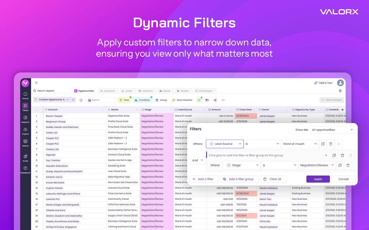 Valorx Wave for Salesforce chrome谷歌浏览器插件_扩展第5张截图