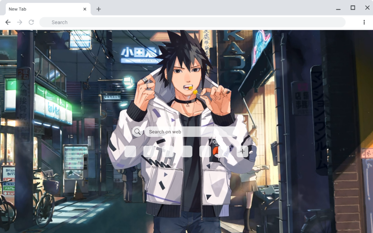 Sasuke Uchiha Live Wallpaper chrome谷歌浏览器插件_扩展第1张截图
