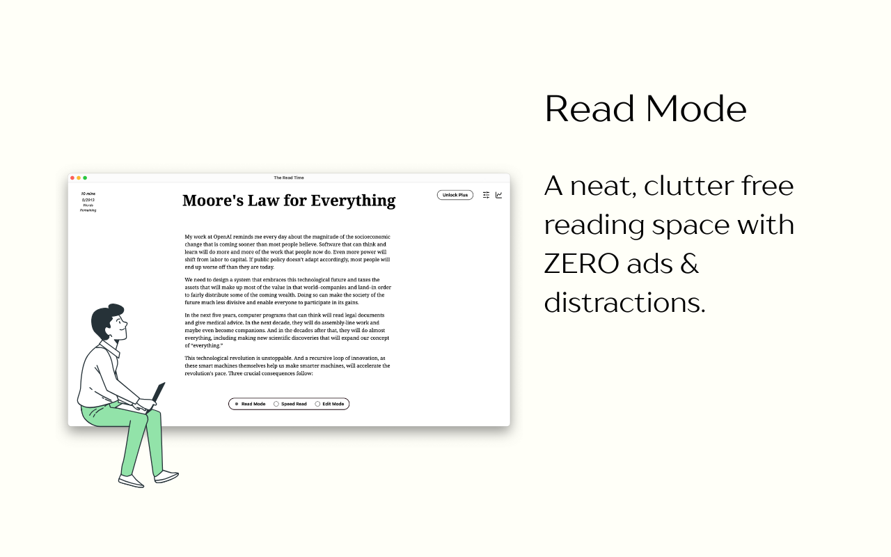 The Read Time: Speed Reading & Listening Software chrome谷歌浏览器插件_扩展第5张截图