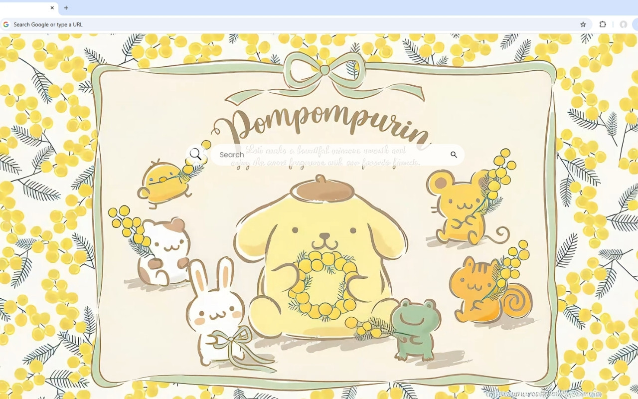 Pompompurin Live Wallpaper chrome谷歌浏览器插件_扩展第2张截图