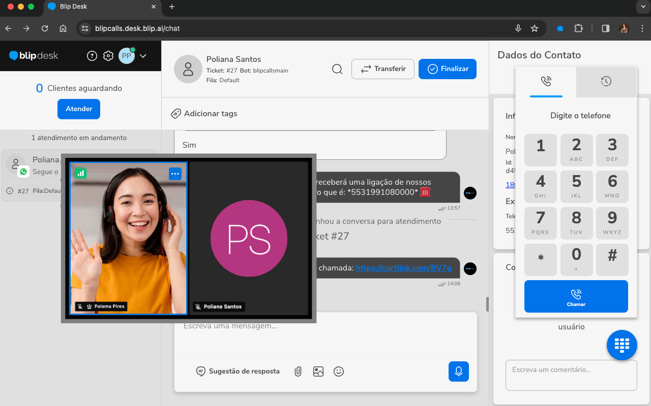 Blip Calls chrome谷歌浏览器插件_扩展第3张截图