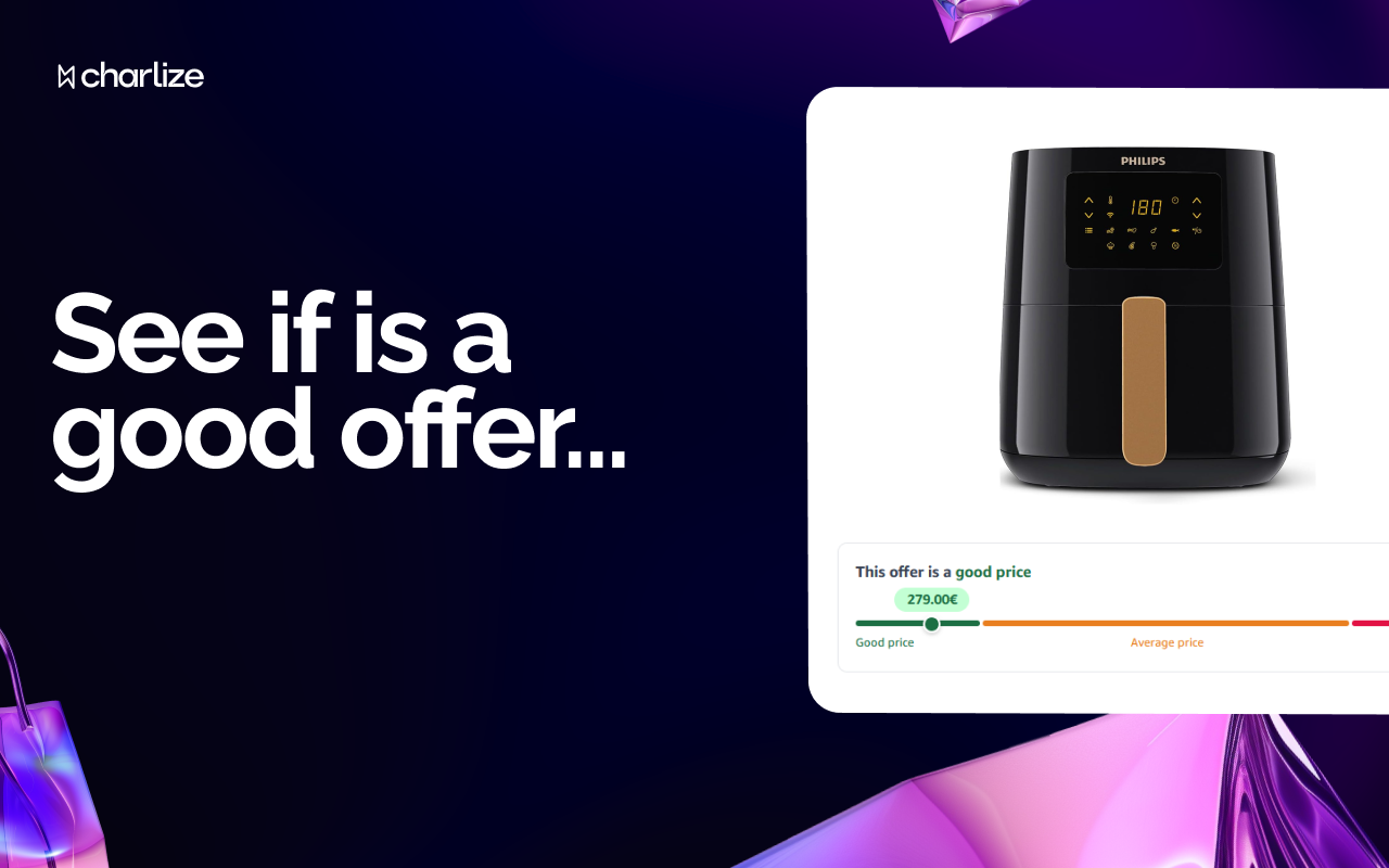 Charlize - Comparateur de prix Amazon en Europe chrome谷歌浏览器插件_扩展第2张截图