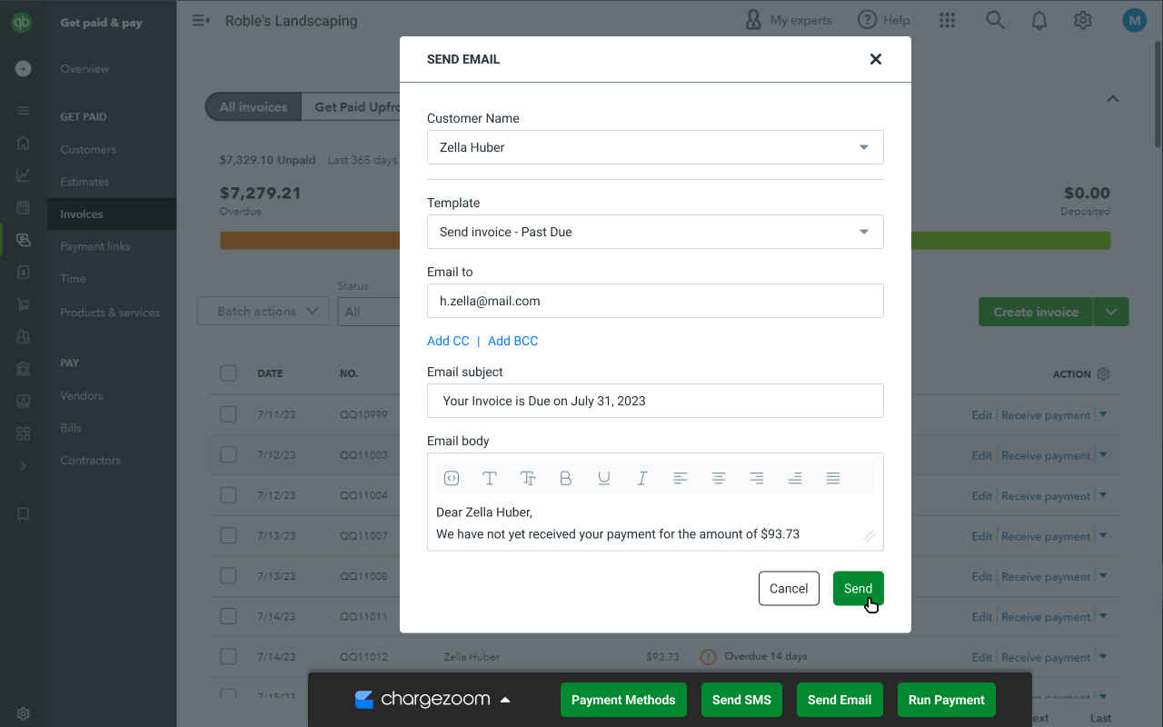 Chargezoom for QuickBooks Online chrome谷歌浏览器插件_扩展第5张截图