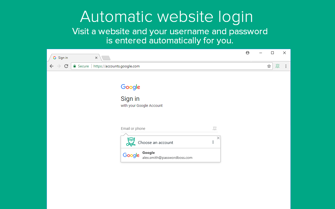 Password Boss WebApp chrome谷歌浏览器插件_扩展第2张截图