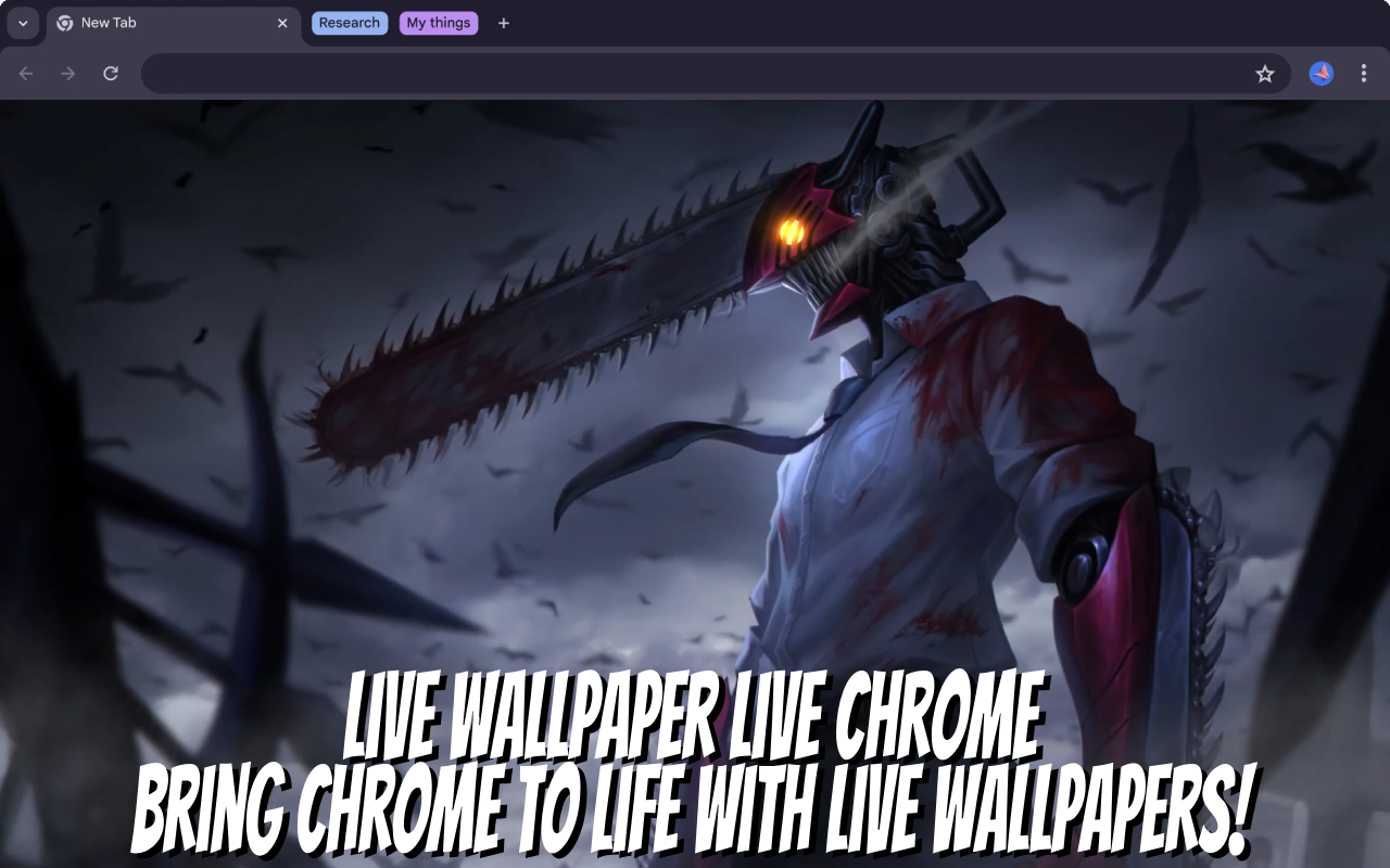 Denji Live Wallpaper chrome谷歌浏览器插件_扩展第1张截图