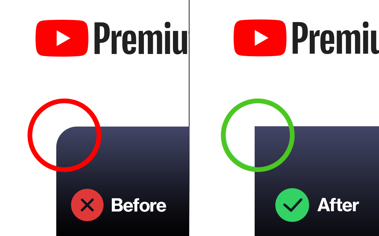 Remove youtube video radius / rounded border chrome谷歌浏览器插件_扩展第1张截图