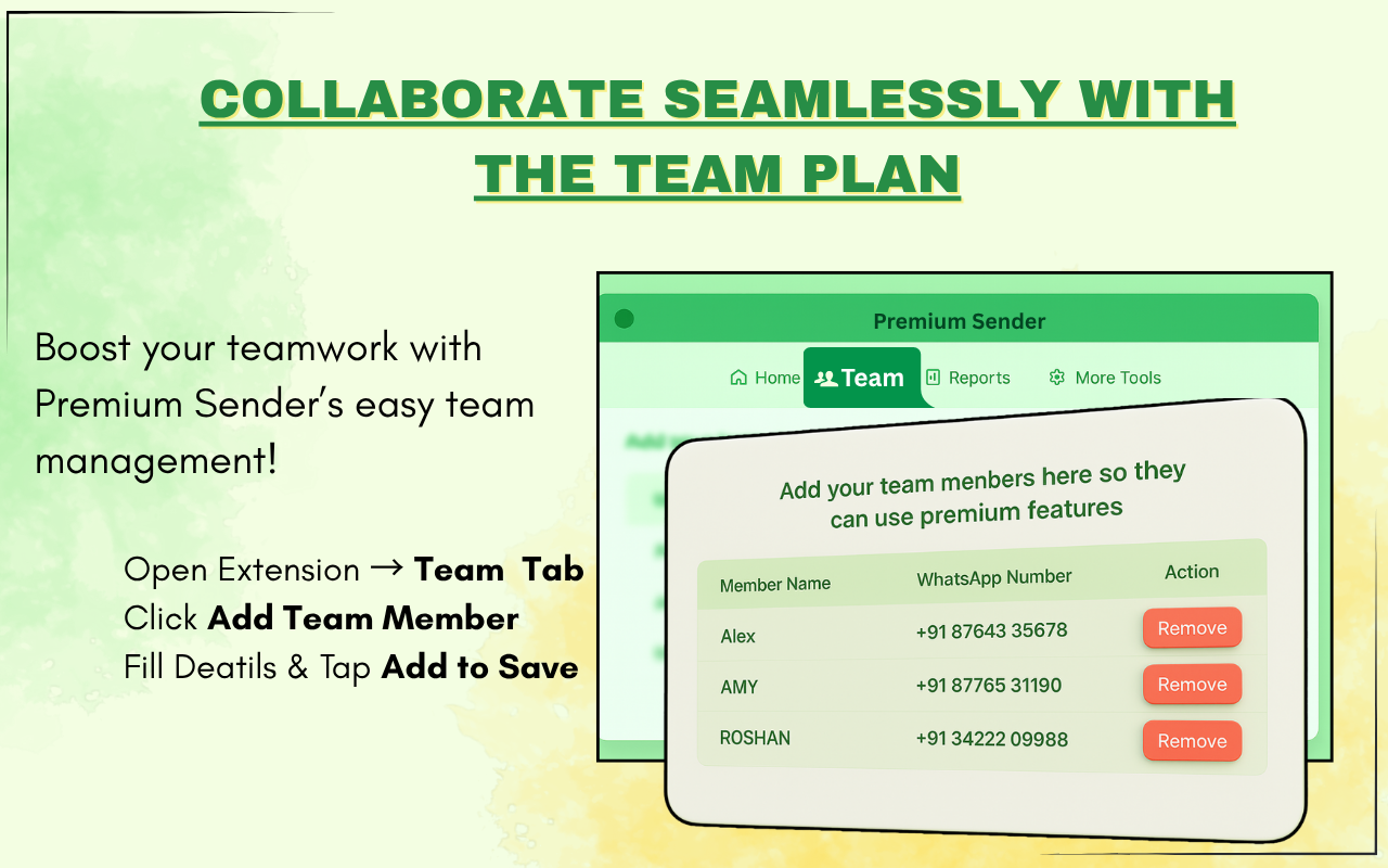 WA Bulk Sender - Premium Sender chrome谷歌浏览器插件_扩展第5张截图