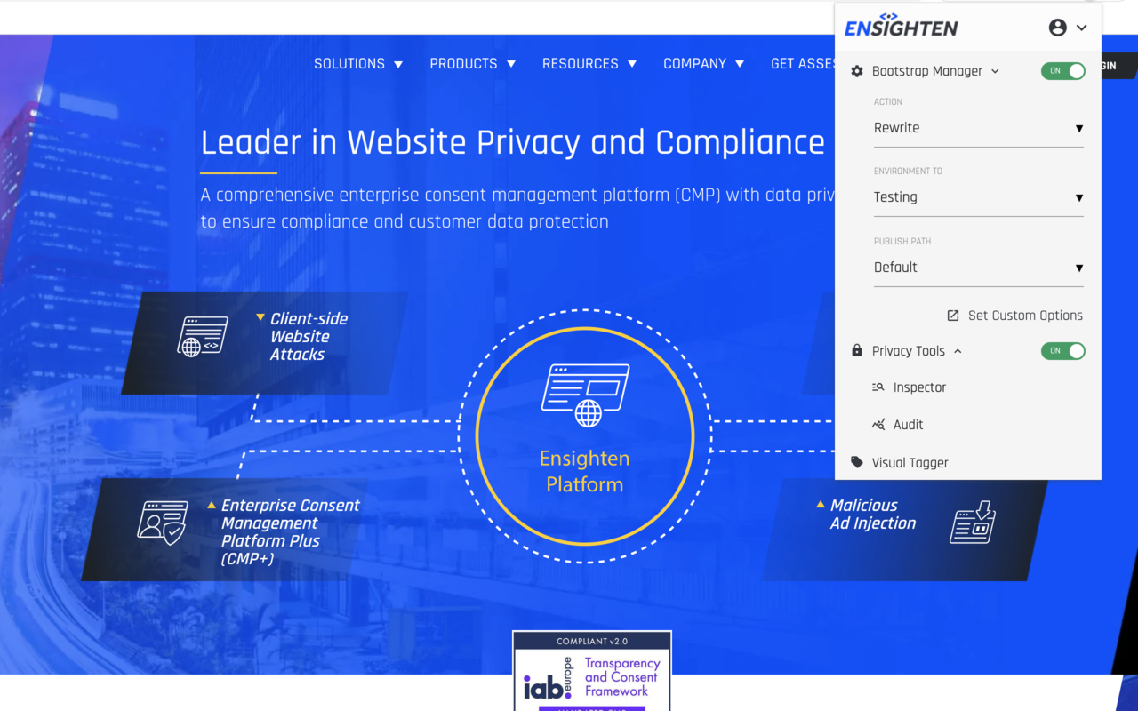 Ensighten Developer Tools (Deprecated) chrome谷歌浏览器插件_扩展第3张截图