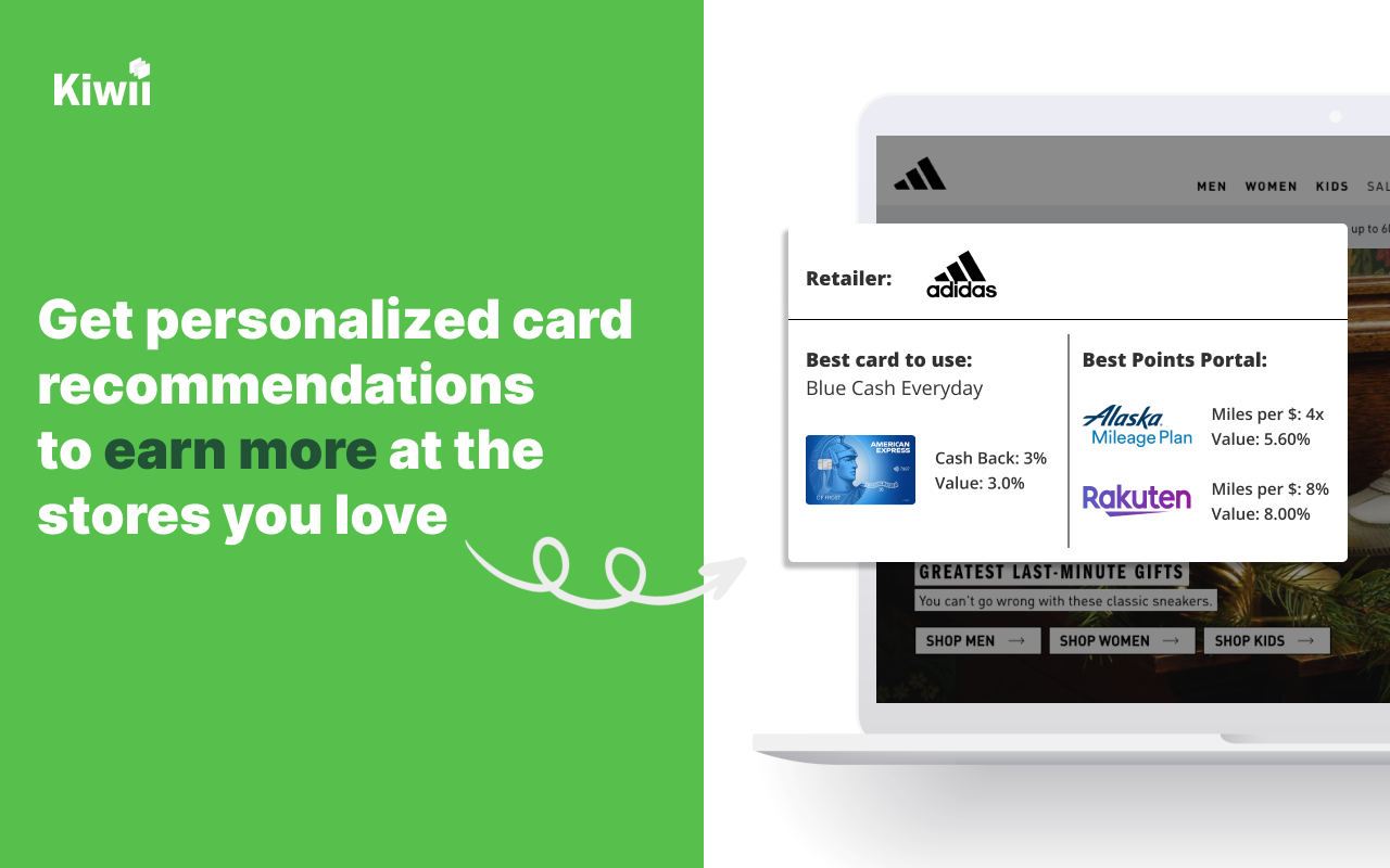 Kiwii: Earn More Rewards chrome谷歌浏览器插件_扩展第5张截图