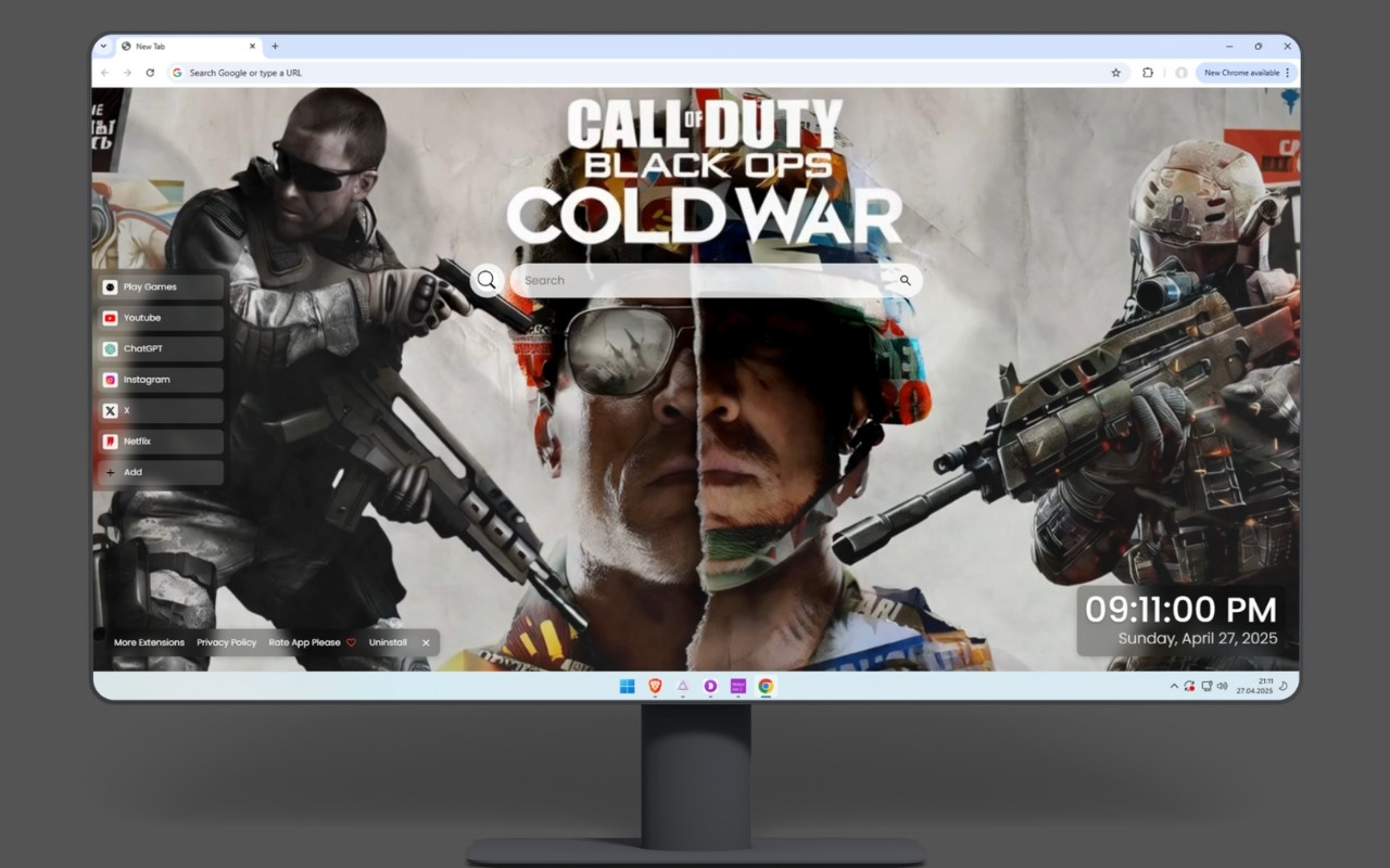 Call of Duty Live Wallpaper chrome谷歌浏览器插件_扩展第3张截图