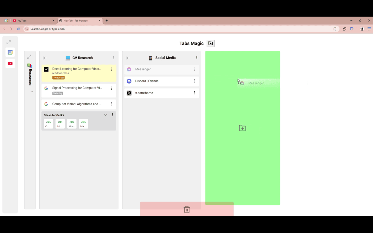 Tabs Magic chrome谷歌浏览器插件_扩展第1张截图