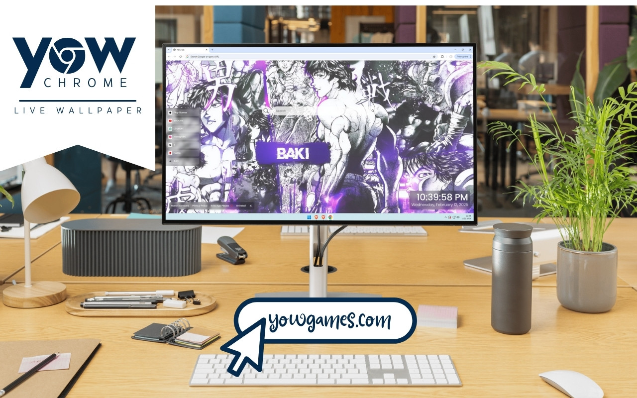 Baki Hanma Live Wallpaper chrome谷歌浏览器插件_扩展第1张截图