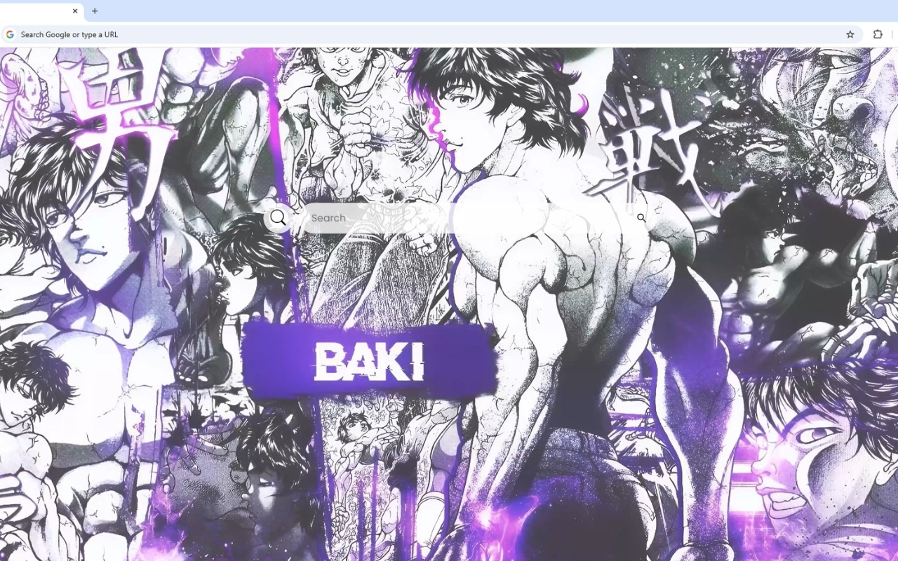 Baki Hanma Live Wallpaper chrome谷歌浏览器插件_扩展第2张截图