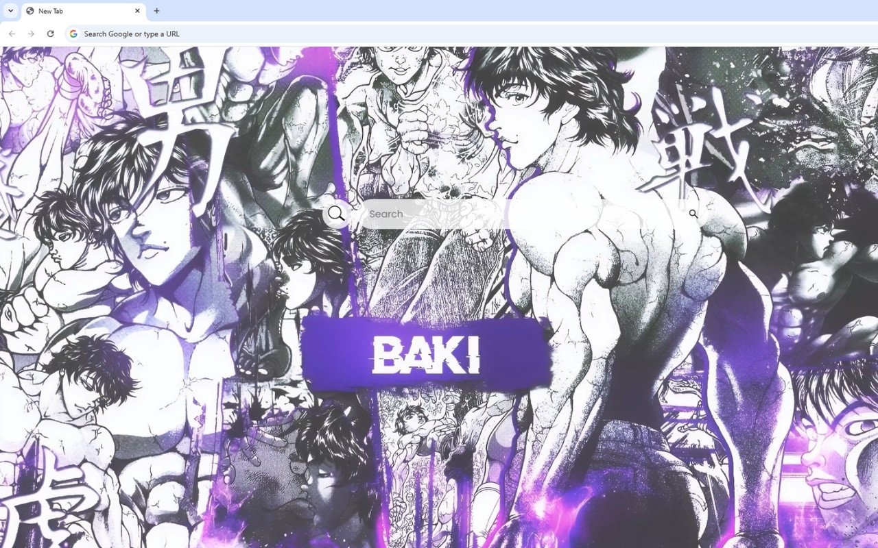 Baki Hanma Live Wallpaper chrome谷歌浏览器插件_扩展第5张截图