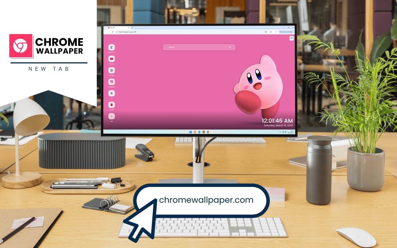 Kirby Wallpaper chrome谷歌浏览器插件_扩展第5张截图