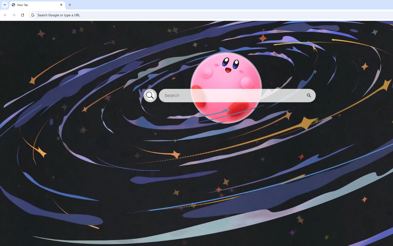Pokemon Kirby Live Wallpaper chrome谷歌浏览器插件_扩展第1张截图