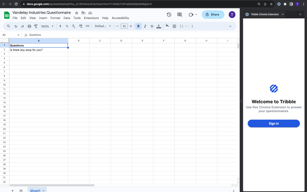 Tribble Chrome Extension chrome谷歌浏览器插件_扩展第2张截图