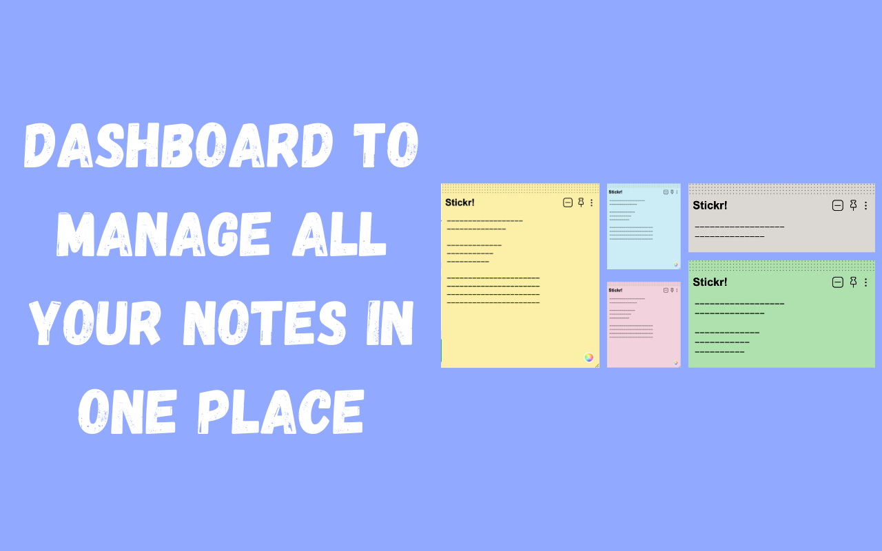 Stickr - Sticky notes for Web chrome谷歌浏览器插件_扩展第1张截图