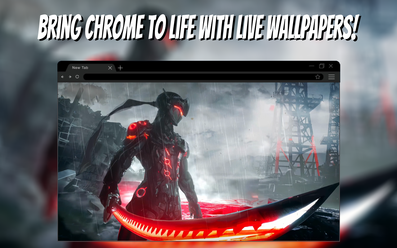 Genji Overwatch Game Live Wallpaper Background chrome谷歌浏览器插件_扩展第1张截图