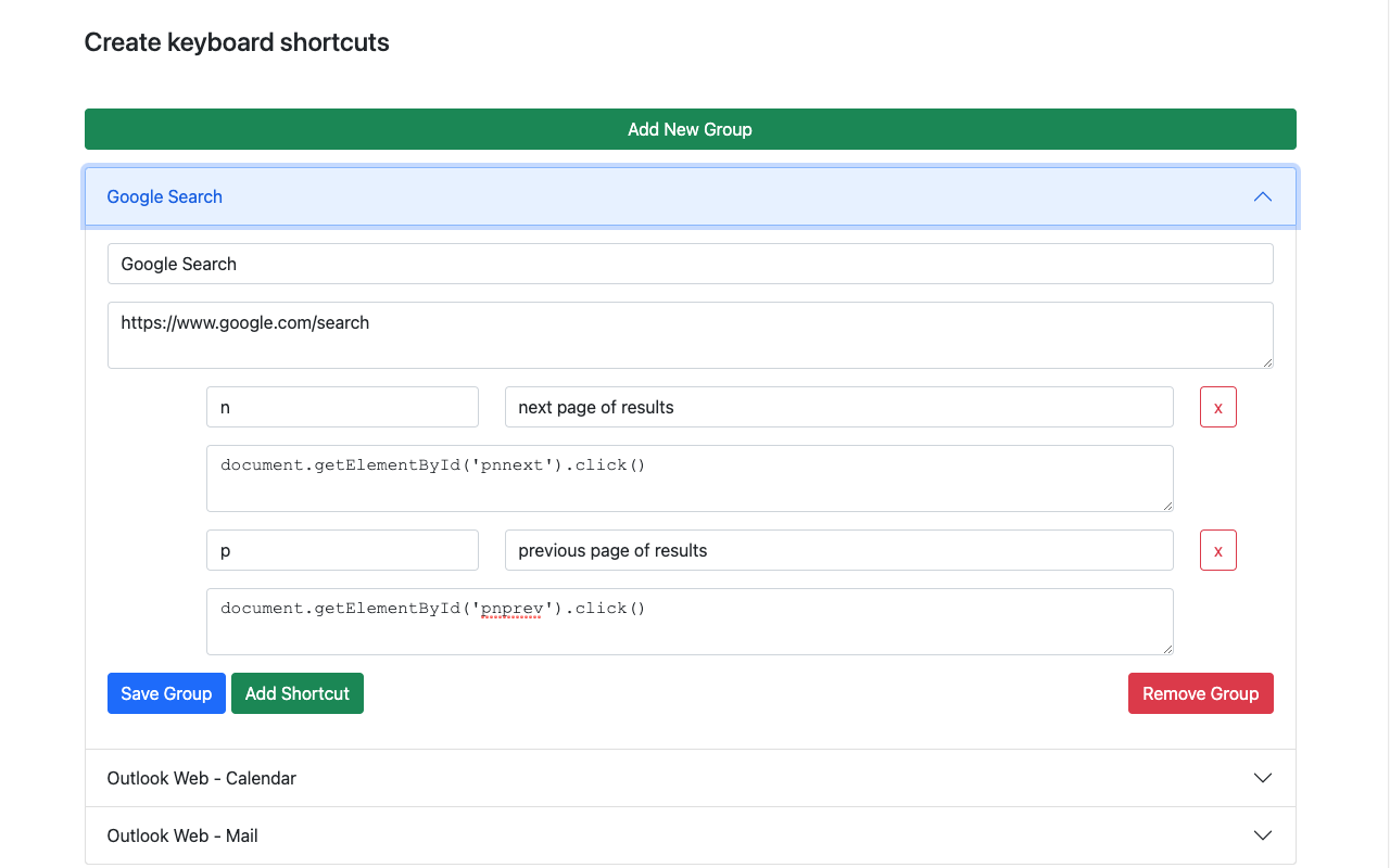 Super Keys chrome谷歌浏览器插件_扩展第1张截图