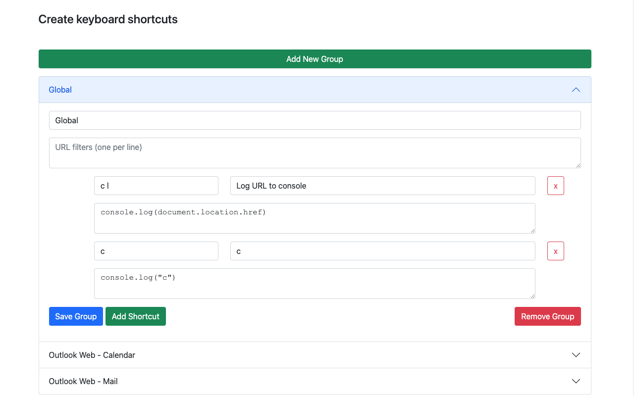 Super Keys chrome谷歌浏览器插件_扩展第3张截图