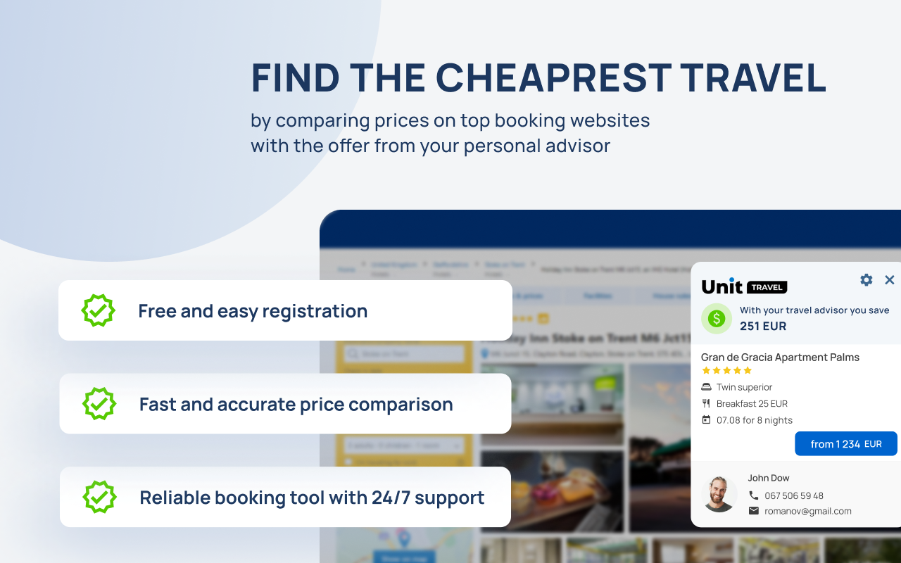 Unit.Travel chrome谷歌浏览器插件_扩展第3张截图