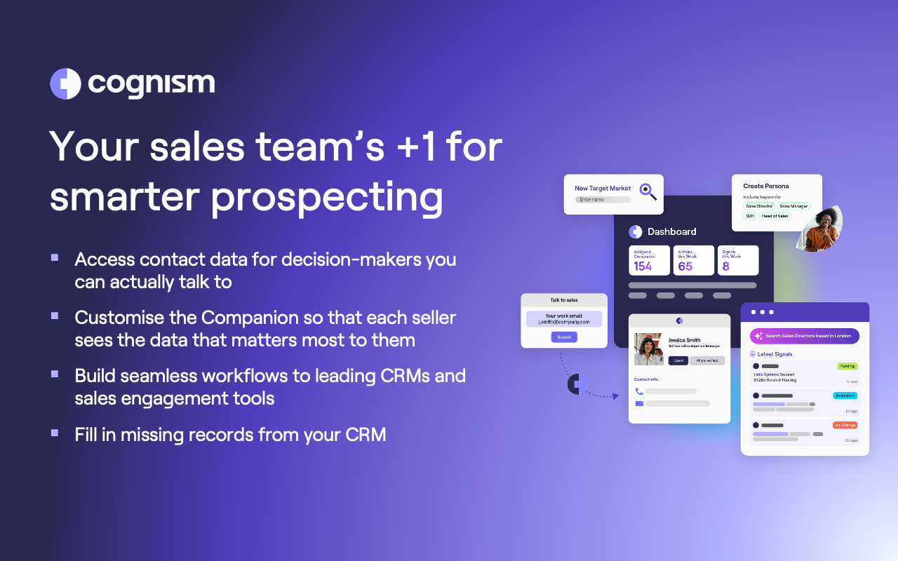 Cognism - Sales Companion chrome谷歌浏览器插件_扩展第2张截图