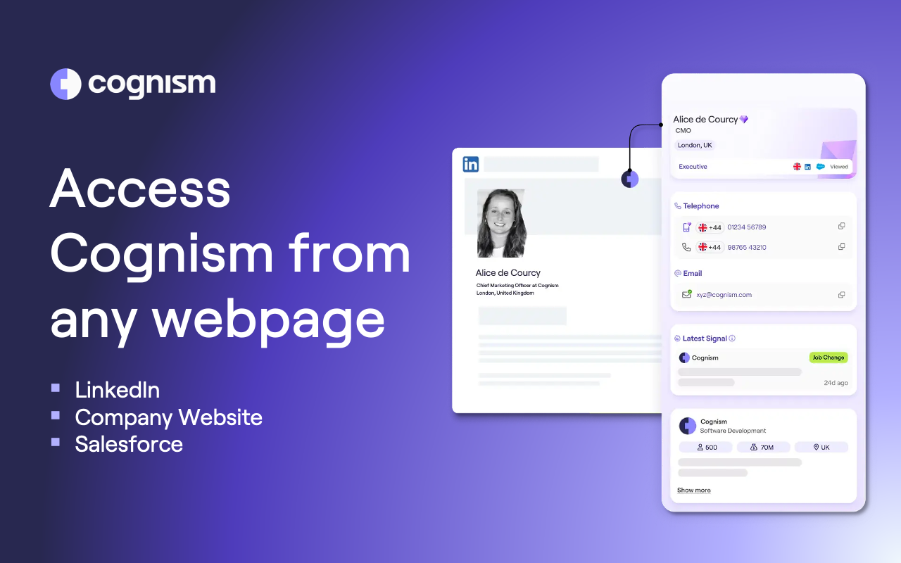 Cognism - Sales Companion chrome谷歌浏览器插件_扩展第3张截图