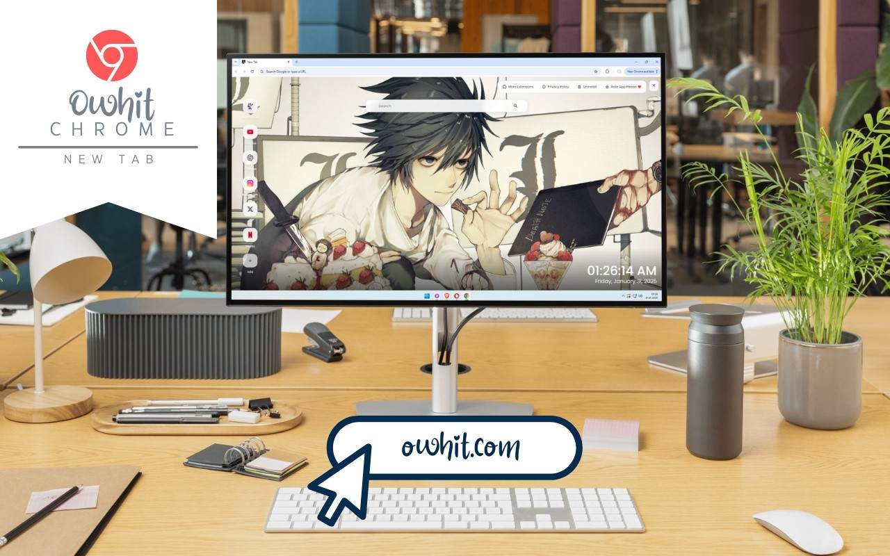 Death Note Wallpaper chrome谷歌浏览器插件_扩展第3张截图