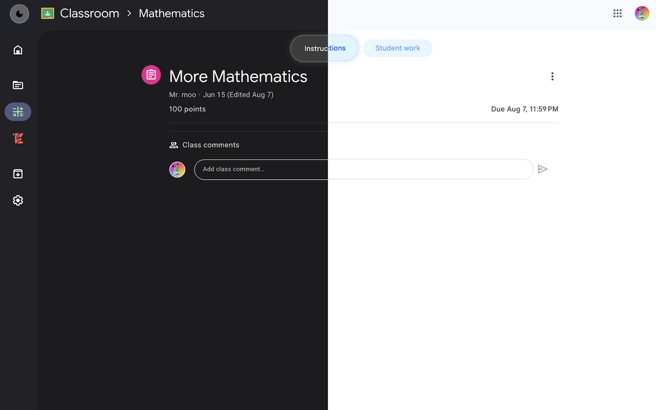 Modern Google Classroom™ chrome谷歌浏览器插件_扩展第4张截图