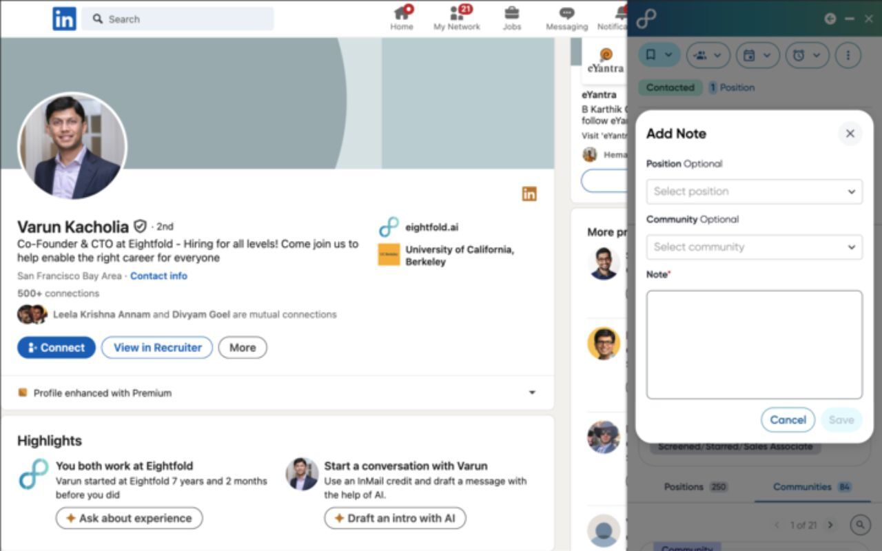 Eightfold Talent chrome谷歌浏览器插件_扩展第4张截图
