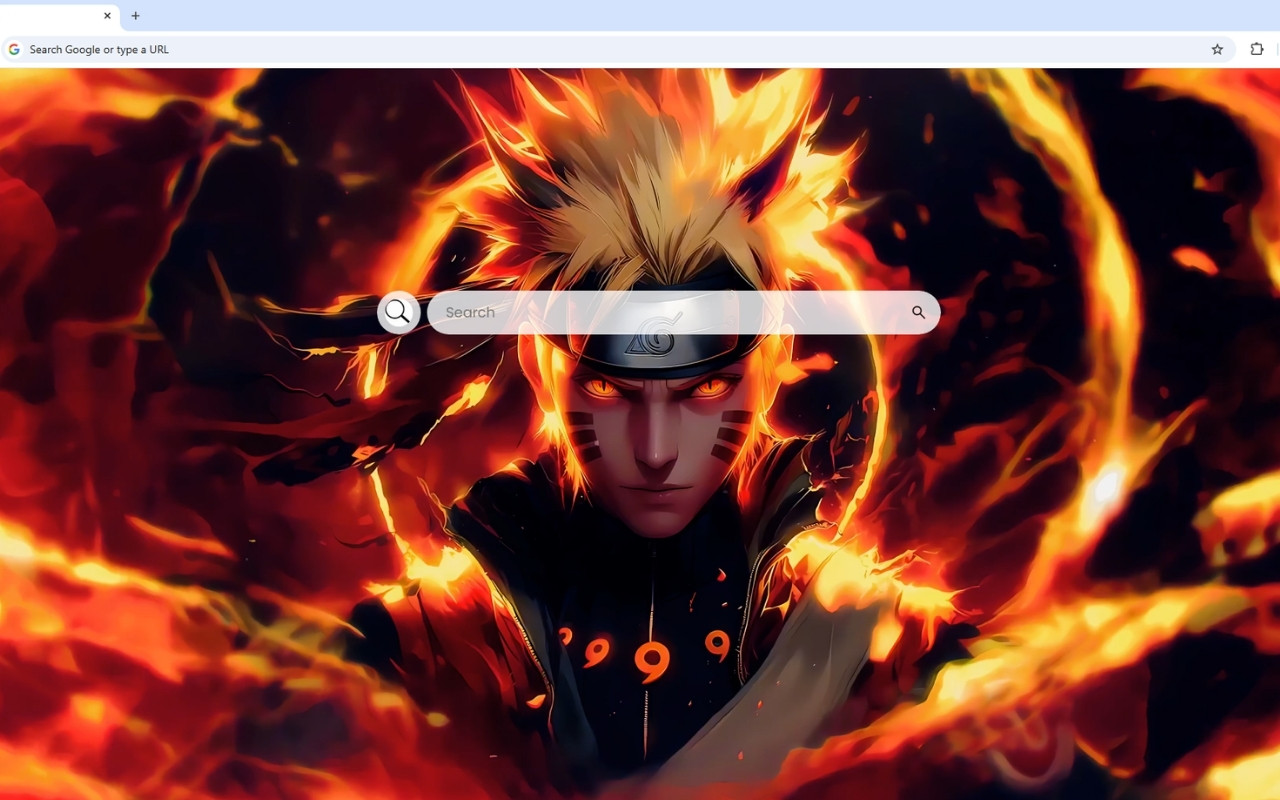 Naruto Fire Burst Live Wallpaper chrome谷歌浏览器插件_扩展第4张截图