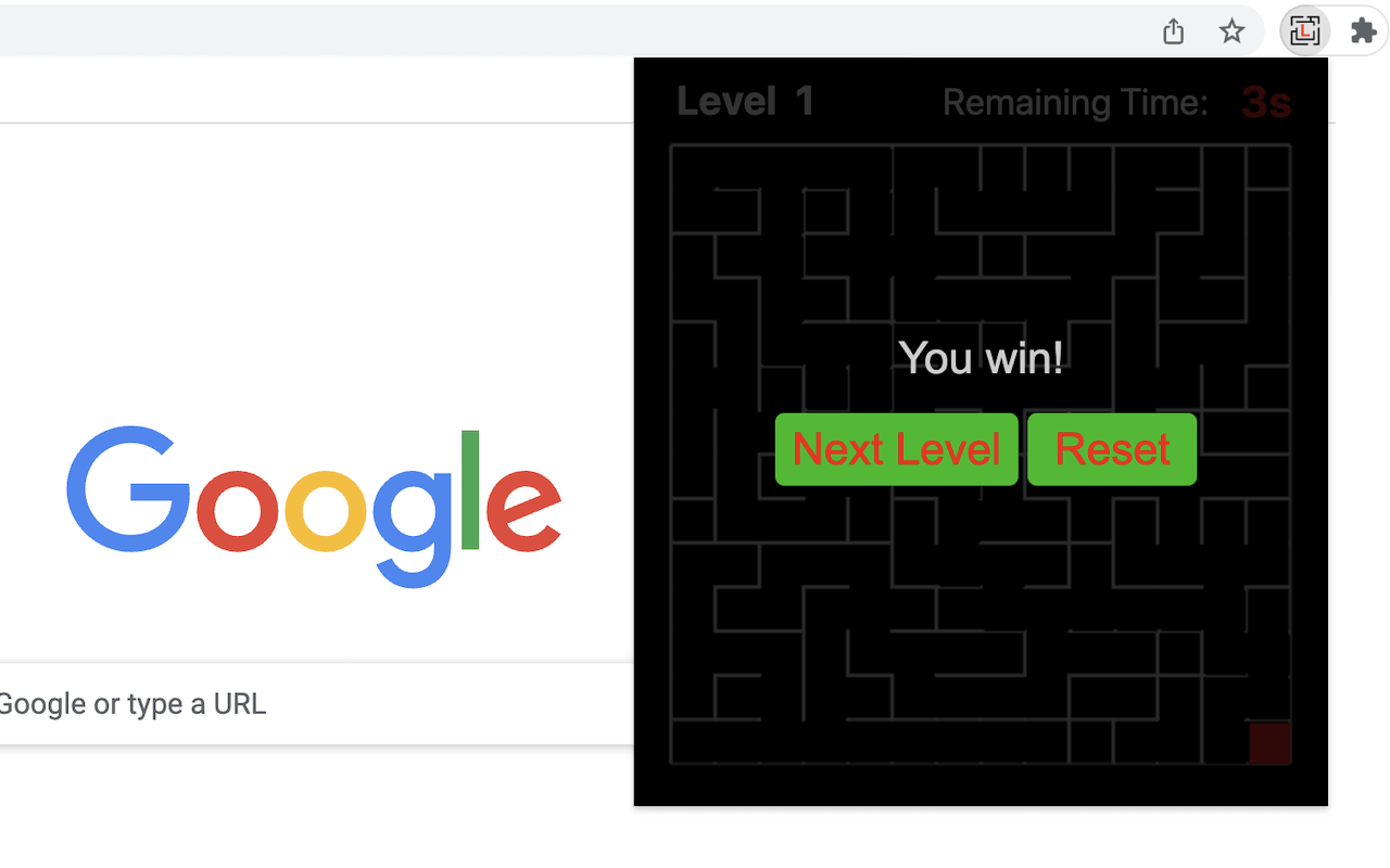 Level Maze chrome谷歌浏览器插件_扩展第3张截图