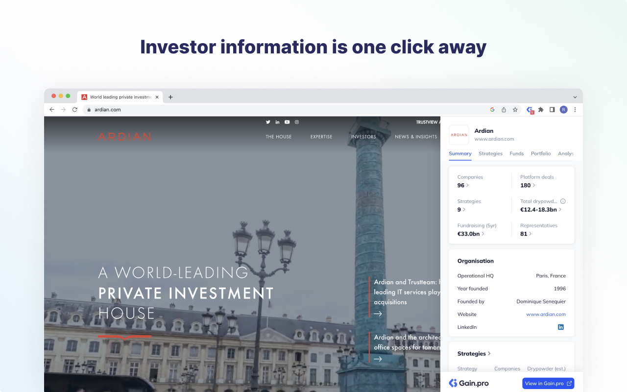 Gain.pro chrome谷歌浏览器插件_扩展第1张截图