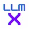 LLM-X LOGO 图标