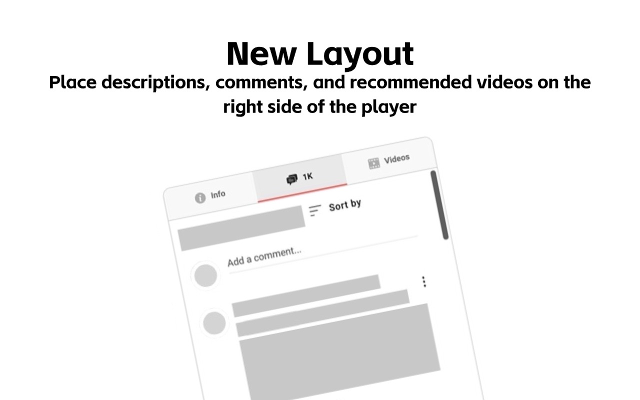 YouTube™ 增强工具 – 评论结构化布局 chrome谷歌浏览器插件_扩展第1张截图