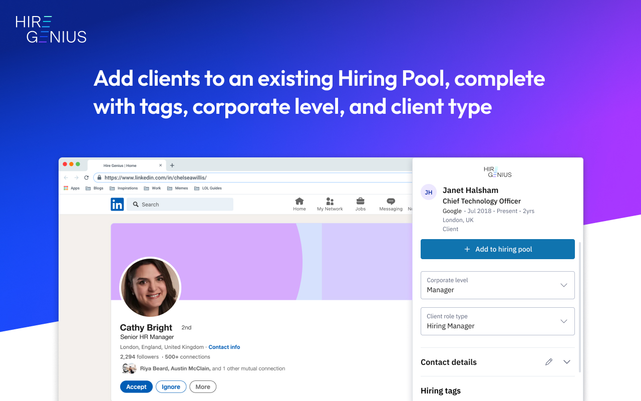 Hire Genius Sync chrome谷歌浏览器插件_扩展第4张截图