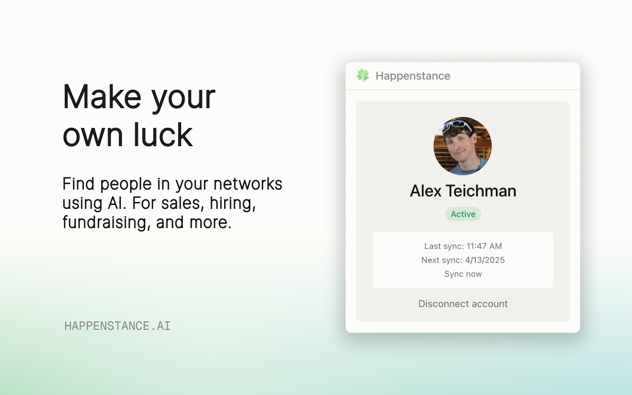 Happenstance chrome谷歌浏览器插件_扩展第2张截图