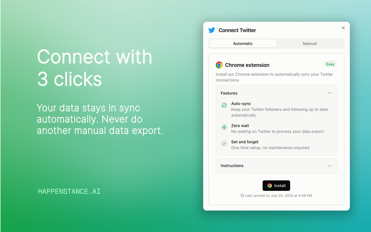 Happenstance chrome谷歌浏览器插件_扩展第3张截图