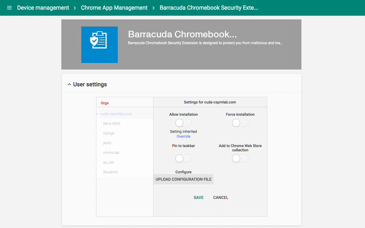 Barracuda Chromebook Security Extension chrome谷歌浏览器插件_扩展第1张截图