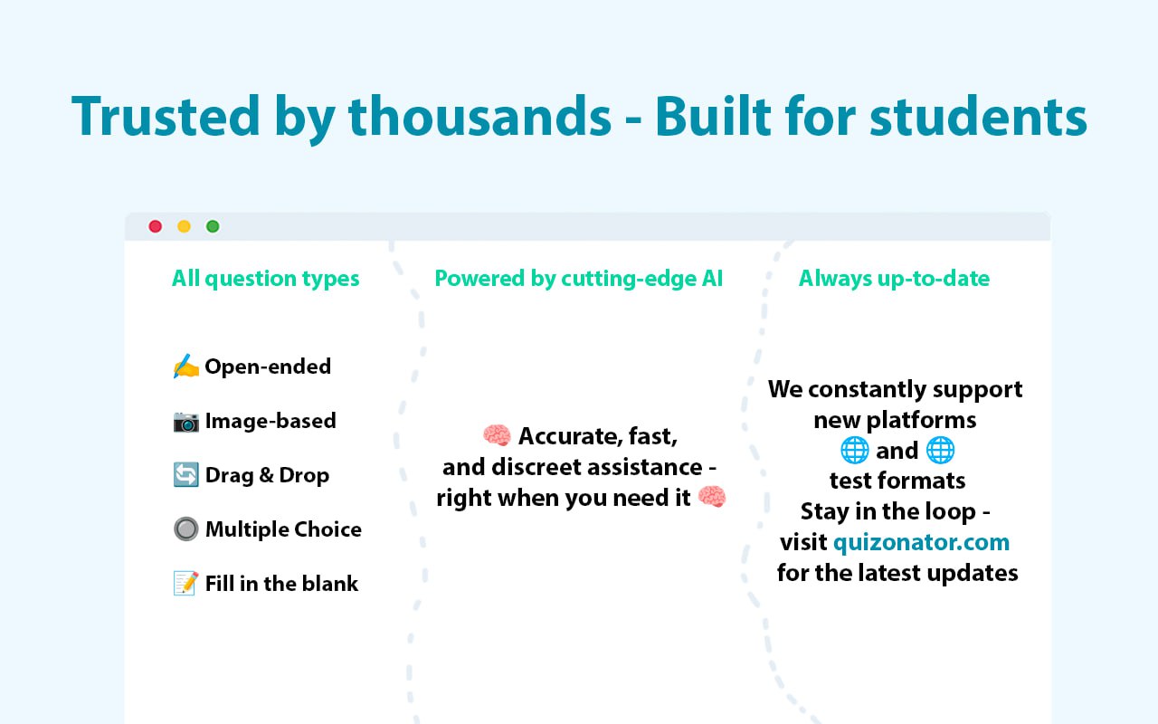 Quizonator chrome谷歌浏览器插件_扩展第2张截图