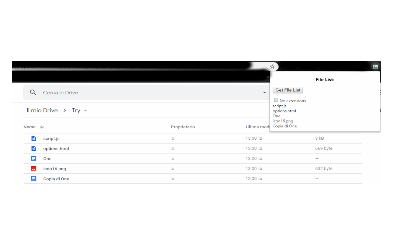 Drive File List Printer chrome谷歌浏览器插件_扩展第1张截图