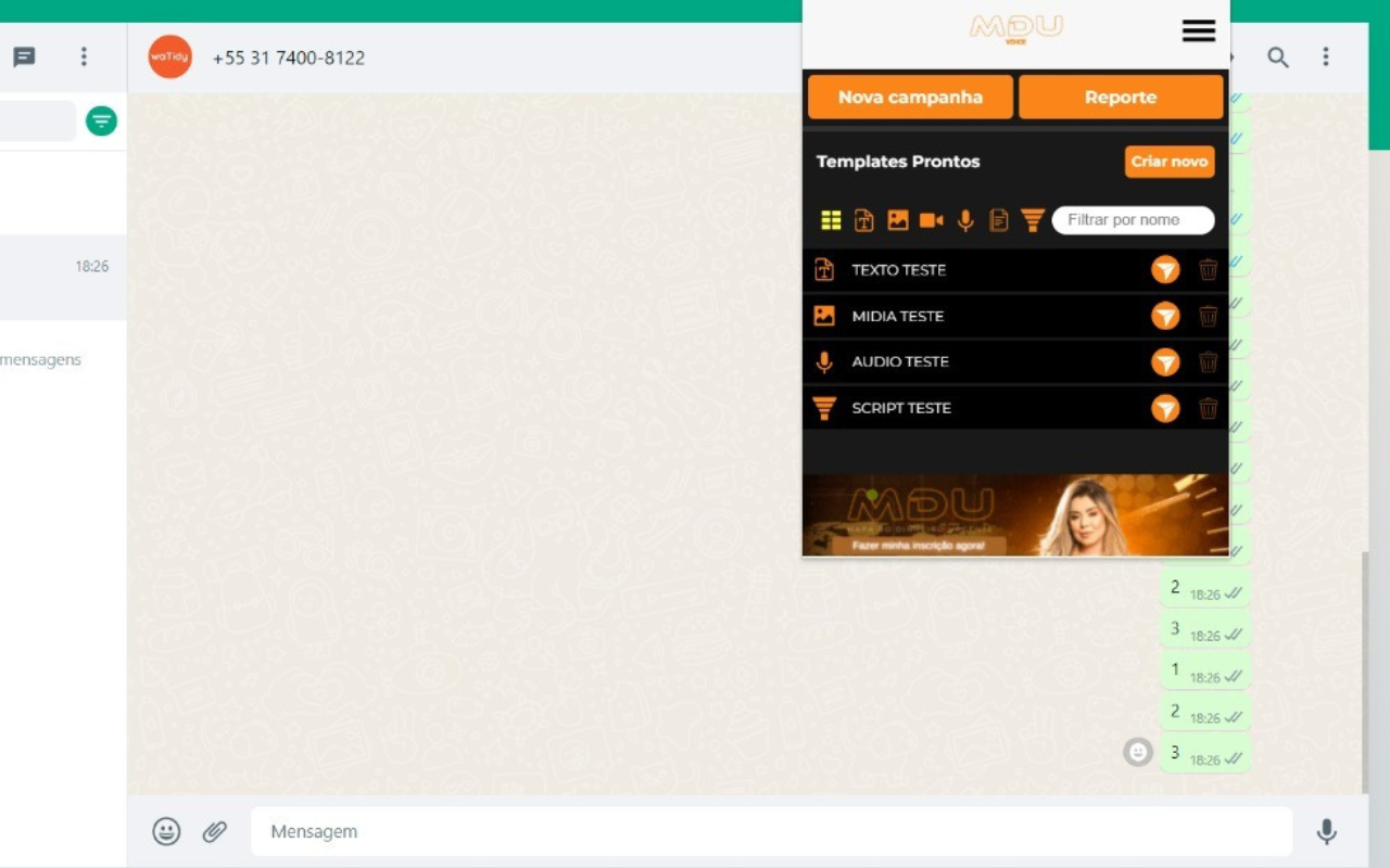 MDU Voice chrome谷歌浏览器插件_扩展第1张截图