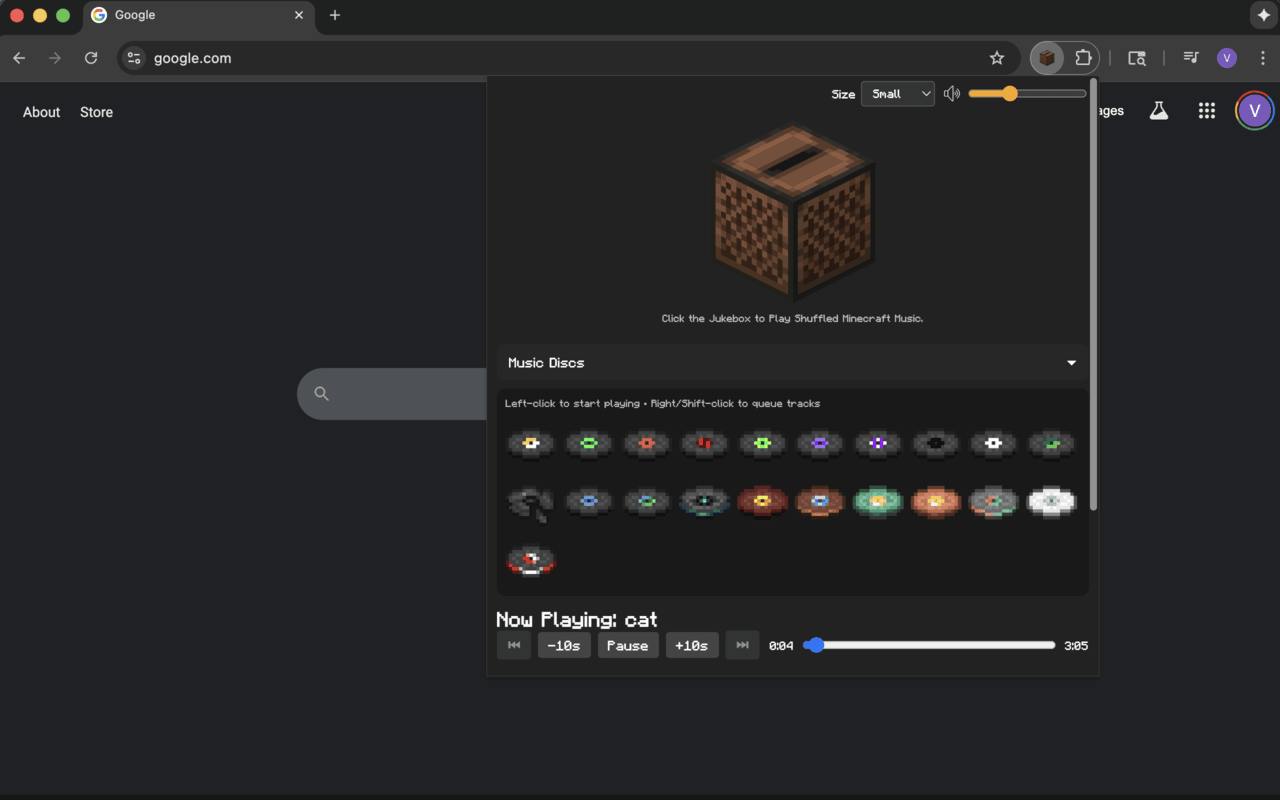 The Jukebox – Minecraft Music Player chrome谷歌浏览器插件_扩展第1张截图