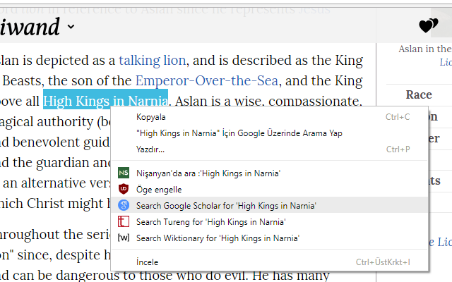 Right-Click Search Google Scholar chrome谷歌浏览器插件_扩展第3张截图