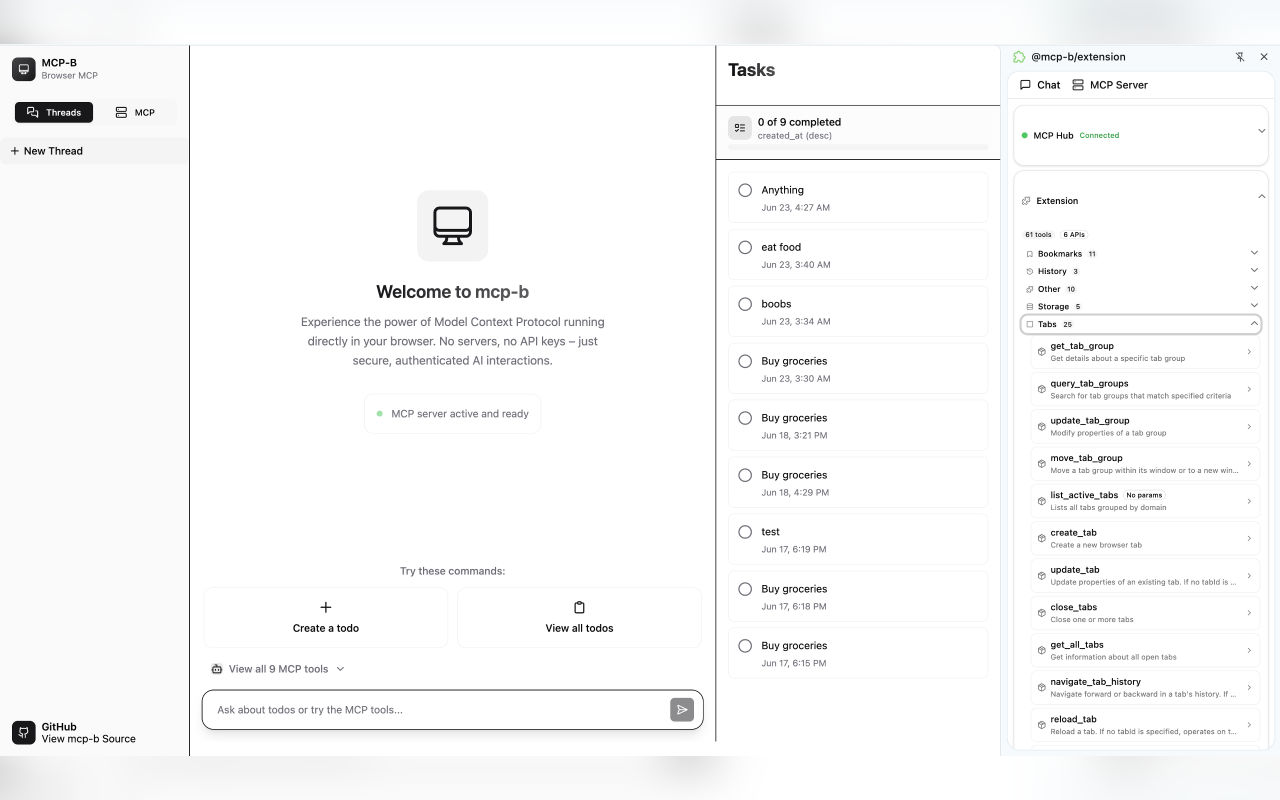 MCP-B Extension chrome谷歌浏览器插件_扩展第1张截图