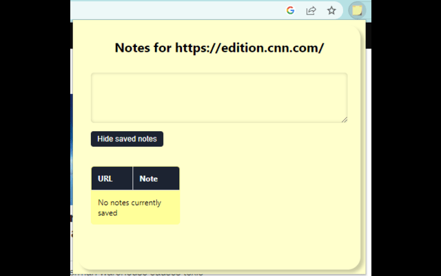 Note Saver chrome谷歌浏览器插件_扩展第2张截图