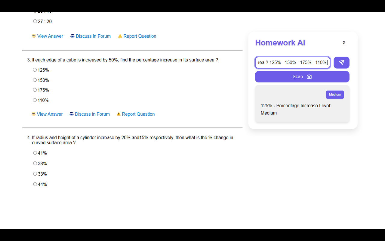 Homework AI chrome谷歌浏览器插件_扩展第1张截图