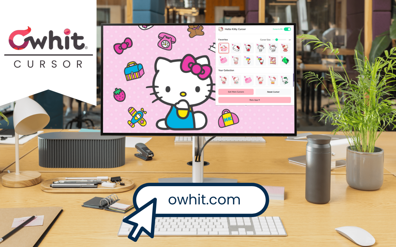 Hello Kitty Cursor ♥ Custom Cursor for Chrome™ chrome谷歌浏览器插件_扩展第1张截图